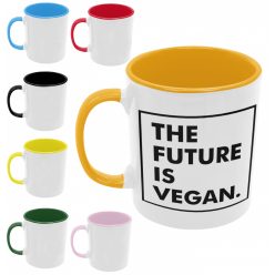 The future is vegan - Színes Bögre