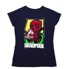 Cuki Deadpool - Karácsonyi Női Póló