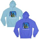 Scooby Doo Horror Baráti Csapat - Unisex Kapucnis Pulóver