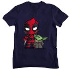 Deadpool és Baby Yoda - Férfi Póló