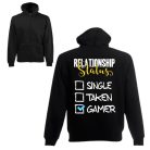 Single Taken Gamer - Unisex Zipzáros Pulóver