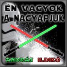 Én vagyok a nagyapjuk - Star Wars Vászonkép (Személyre szabható)