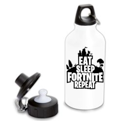 Eat Sleep Fortnite Repeat - Fémkulacs Gyerekeknek