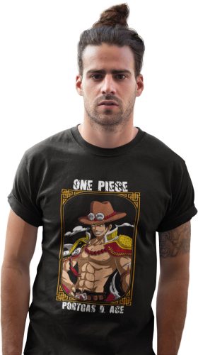 One Piece Portgas D. Ace - Férfi Póló