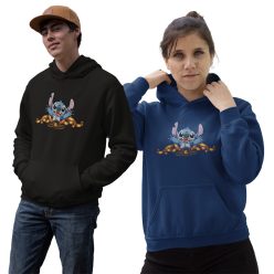 Stitch Movies - Unisex Kapucnis Pulóver