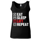 Eat Sleep Lift Repeat - Női Atléta