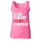 Eat Sleep Lift Repeat - Női Atléta