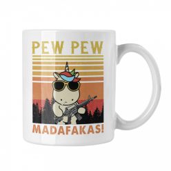 Pew-Pew Madafakas - Fehér Bögre