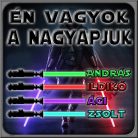 Én vagyok a nagyapjuk - Star Wars Vászonkép (Személyre szabható)