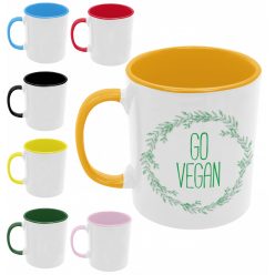 Go vegan - Színes Bögre