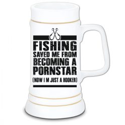 Fishing saved me - Kerámia Söröskorsó