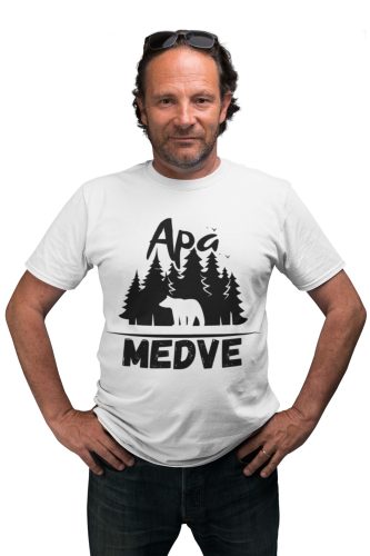 Apa medve - Férfi Póló