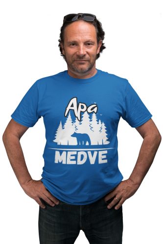 Apa medve - Férfi Póló