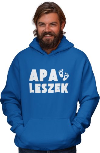 Apa leszek - Kapucnis Pulóver