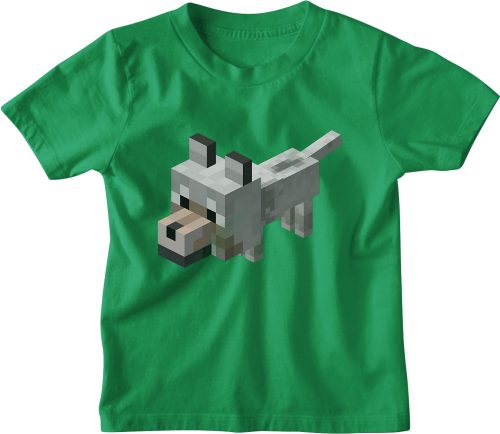 Minecraft Kutya - Gyerek Póló