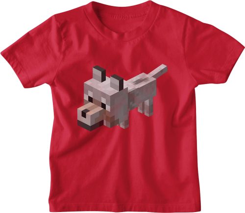 Minecraft Kutya - Gyerek Póló