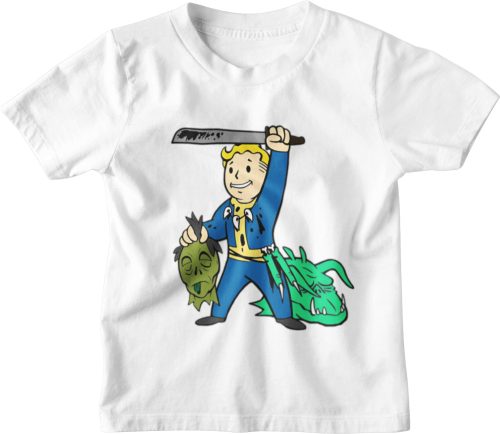 Fallout Vault Boy Ghoul Hunter - Gyerek Póló