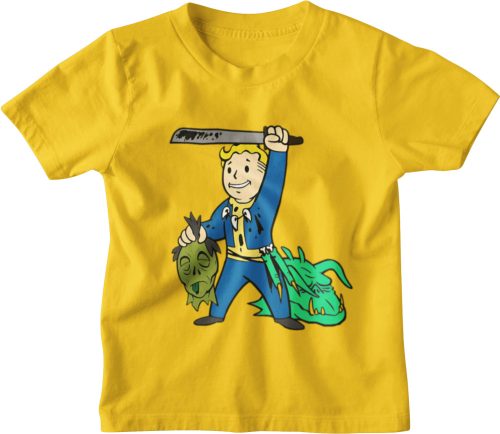 Fallout Vault Boy Ghoul Hunter - Gyerek Póló