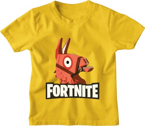 Fortnite Láma Logó - Gyerek Póló