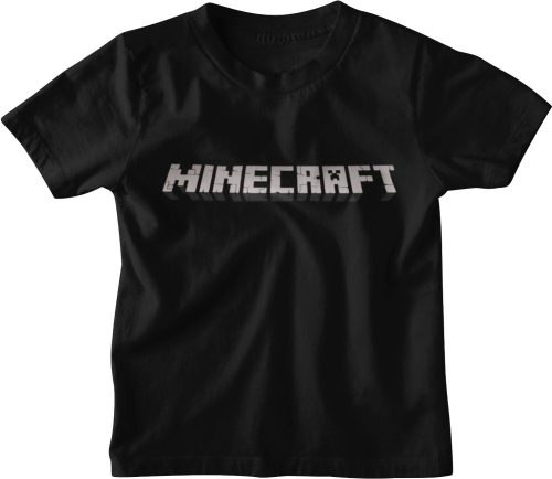 Minecraft Logó - Gyerek Póló