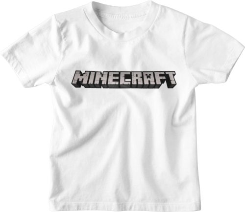 Minecraft Logó - Gyerek Póló