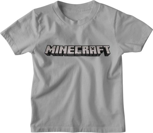 Minecraft Logó - Gyerek Póló