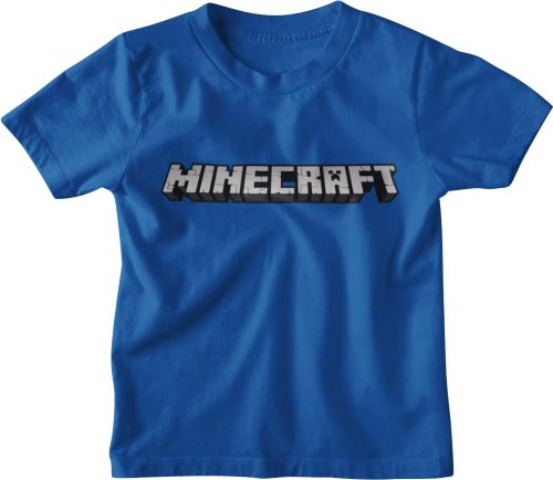 Minecraft Logó - Gyerek Póló