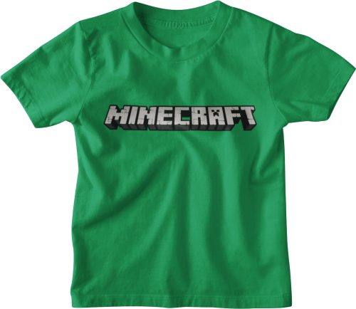 Minecraft Logó - Gyerek Póló