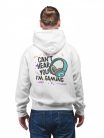 Can't hear you, I'm gaming (2 féle) - Unisex Zipzáros Pulóver