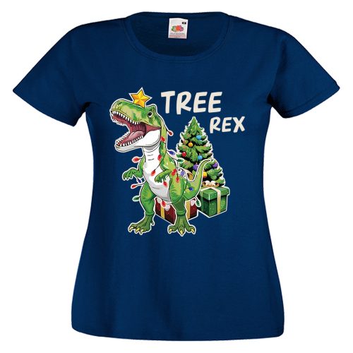 Tree Rex - Karácsonyi Női Póló