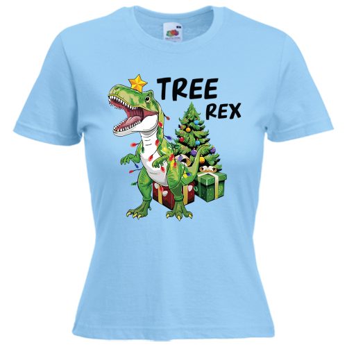 Tree Rex - Karácsonyi Női Póló