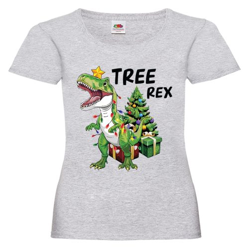 Tree Rex - Karácsonyi Női Póló