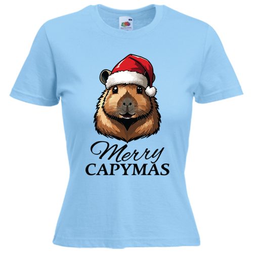 Merry Capymas - Karácsonyi Női Póló