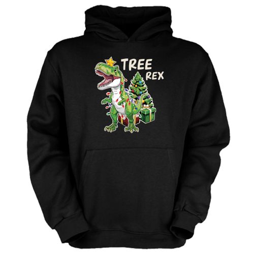 Tree Rex - Gyerek Kapucnis Pulóver