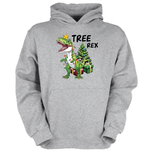 Tree Rex - Gyerek Kapucnis Pulóver