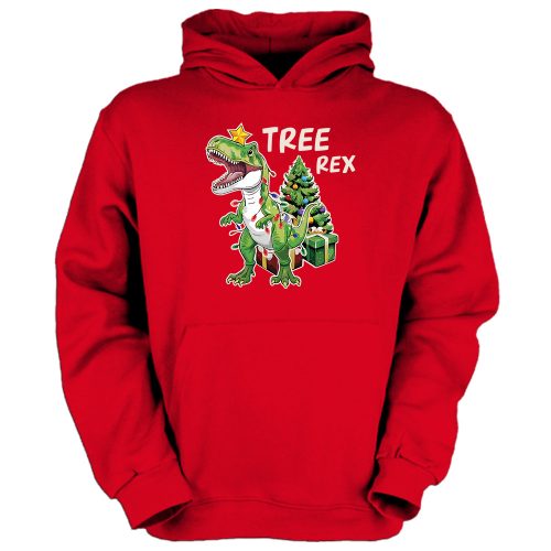 Tree Rex - Gyerek Kapucnis Pulóver