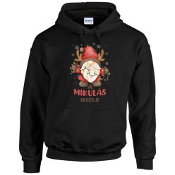 Mikulás segédje - Unisex Kapucnis Pulóver