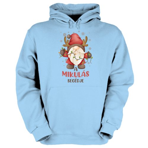 Mikulás segédje - Unisex Kapucnis Pulóver