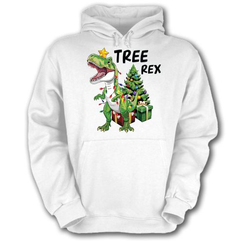 Tree Rex - Unisex Kapucnis Pulóver