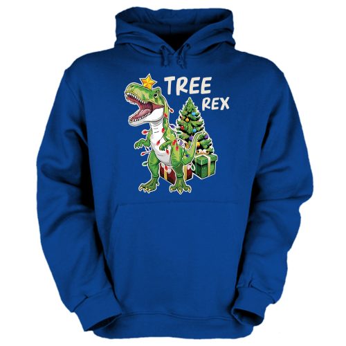 Tree Rex - Unisex Kapucnis Pulóver