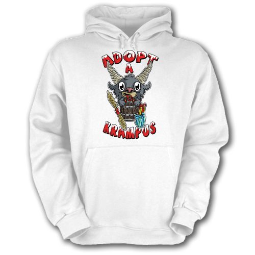 Adopt a Krampus - Unisex Kapucnis Pulóver