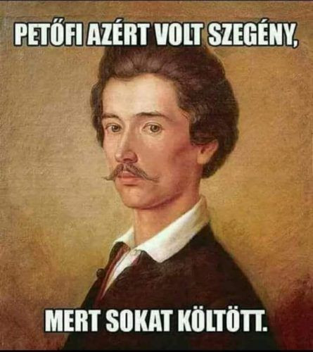 Szegény Petőfi Sándor Meme Termékek