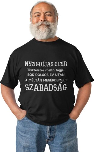 Nyugdíjas Club - Férfi Póló