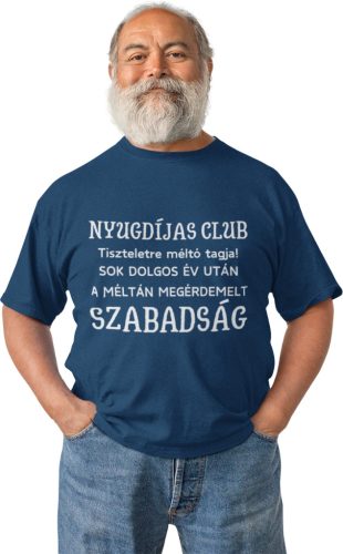 Nyugdíjas Club - Férfi Póló