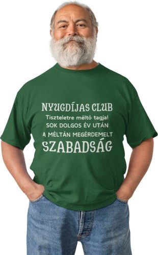 Nyugdíjas Club - Férfi Póló