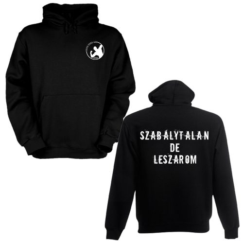 Szabálytalan De Leszarom - Unisex Kapucnis Pulcsi