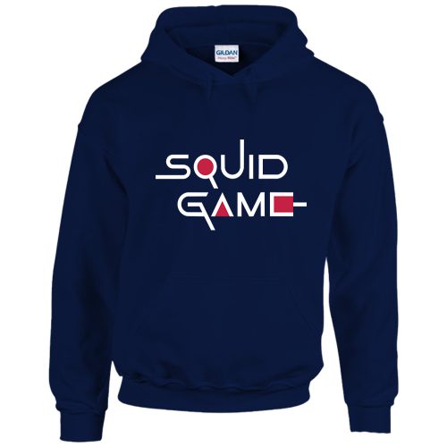 Squid Game Logó - Unisex Kapucnis Pulóver