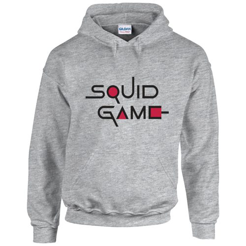 Squid Game Logó - Unisex Kapucnis Pulóver