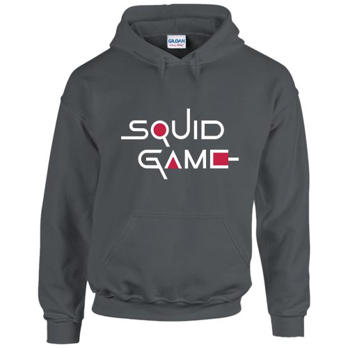 Squid Game Logó - Unisex Kapucnis Pulóver